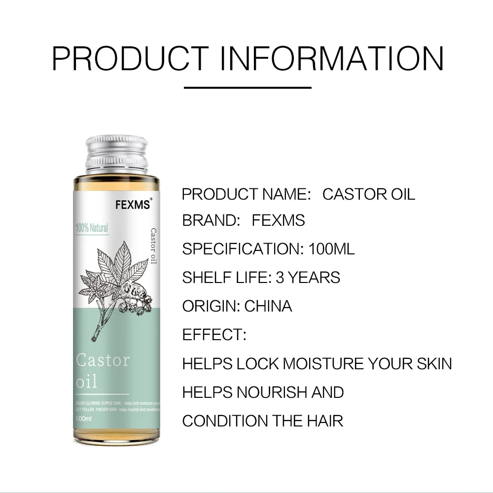 Cold Pressed Castor Oil