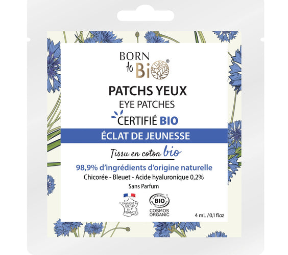 Youthful Glow Eye Patches- Certifiés Bio.
