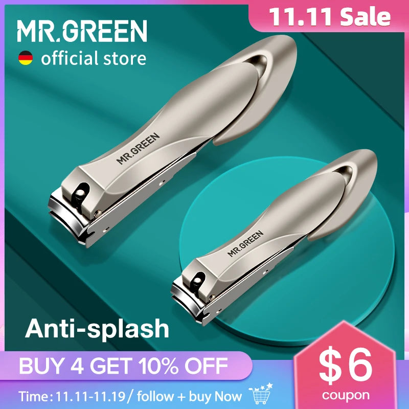 MR.GREEN Nail Clipper SS - Beauty Bae
