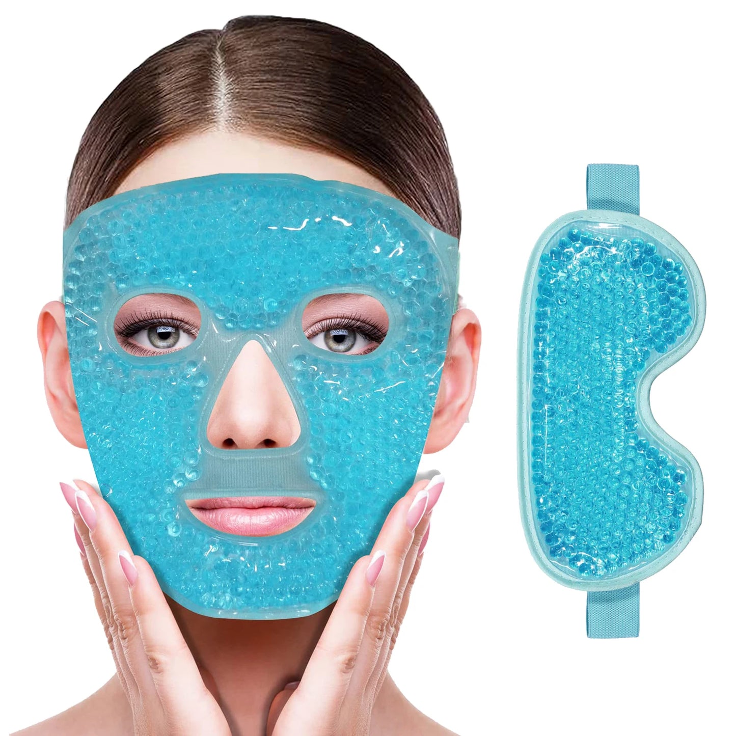 Gel Cooling Eye & Face Mask - Beauty Bae