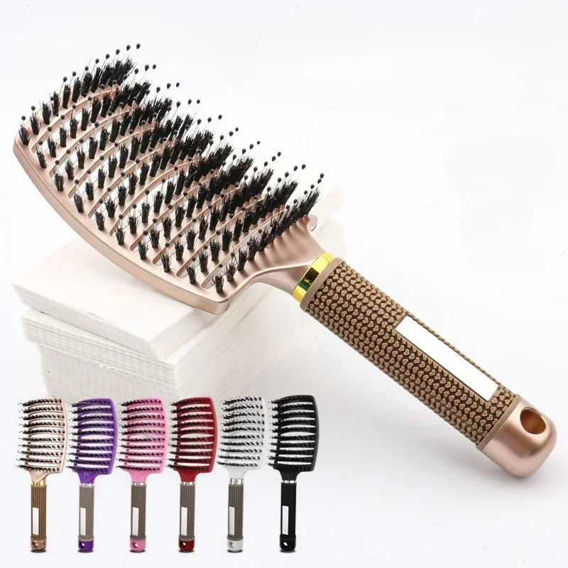 Scalp Massage Detangle Brush - Beauty Bae