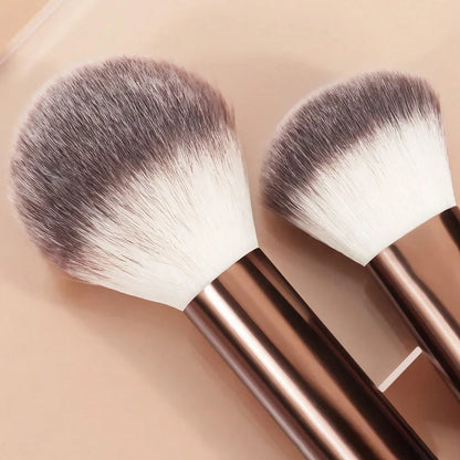 12pc Wool Fiber Brush Set - Beauty Bae