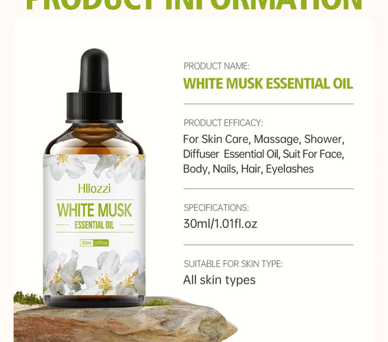White Musk Vanilla Oil