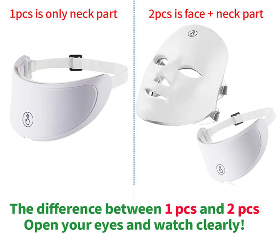 LED Face Neck Tightening Mask