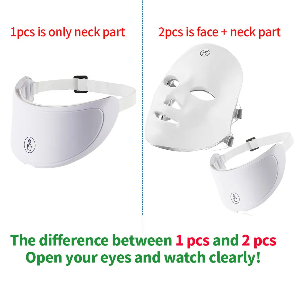 LED Face Neck Tightening Mask