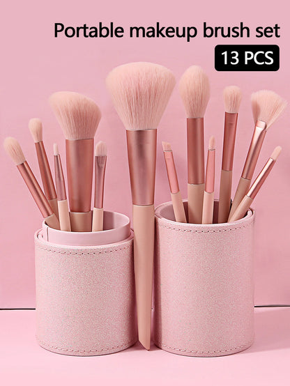 13pc Nylon Wool Brush Set - Beauty Bae