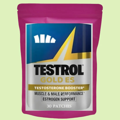 Testorl Gold Natural Testosterone Booster Transdermal Patches for Rapid Muscle Growth 30 Patches by Beauty Bae