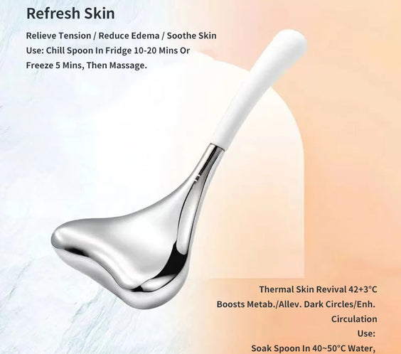 Steel Ice Globe Facial Roller