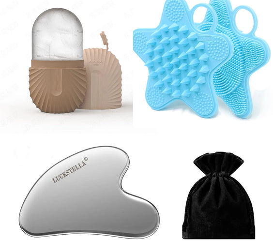 Stainless Steel Gua Sha Set