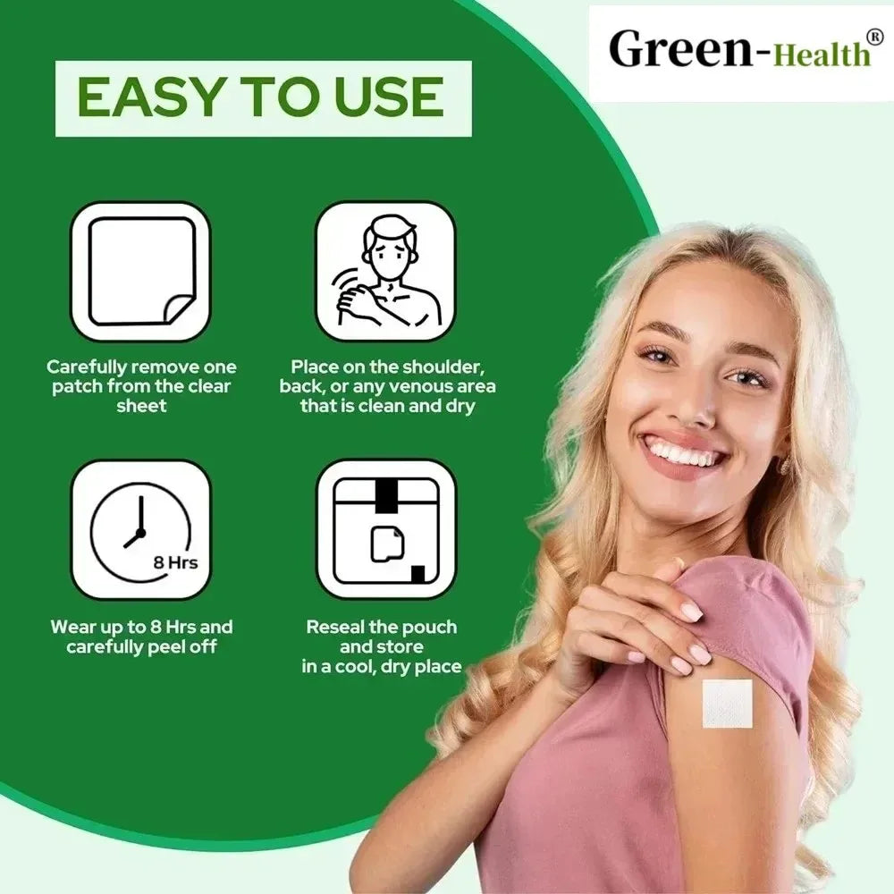 Taurine Transdermal Patches For Focus Memory And Muscle Strength 30 Patches One Month Supply Nutritional Supplement by Beauty Bae