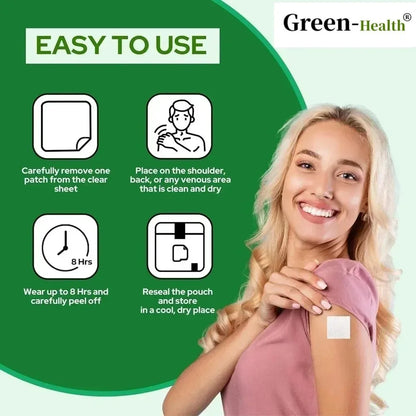 Taurine Transdermal Patches For Focus Memory And Muscle Strength 30 Patches One Month Supply Nutritional Supplement by Beauty Bae