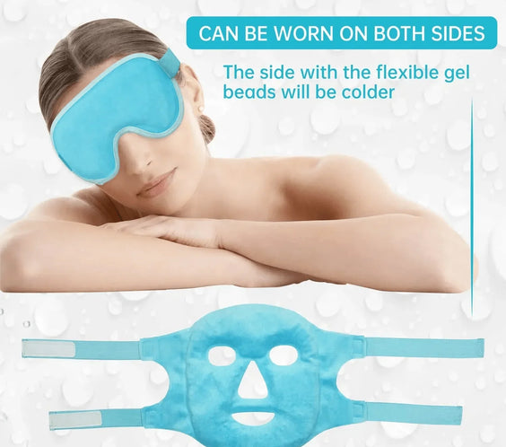 Gel Cooling Eye & Face Mask