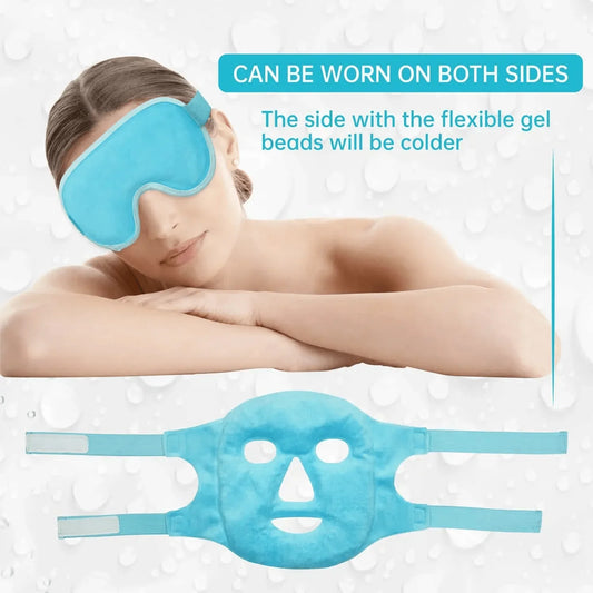 Gel Cooling Eye & Face Mask