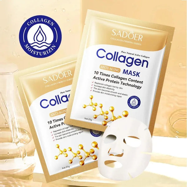 Collagen Hyaluronic Face Mask - Beauty Bae