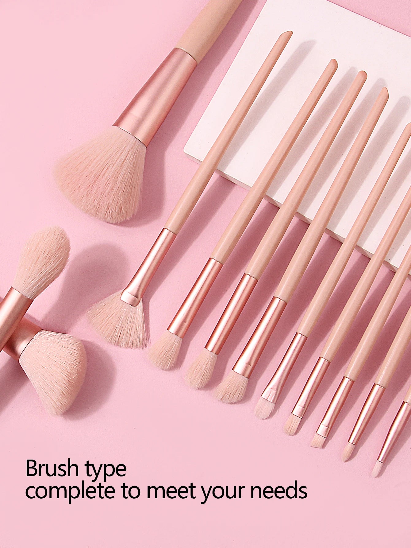 13pc Nylon Wool Brush Set - Beauty Bae