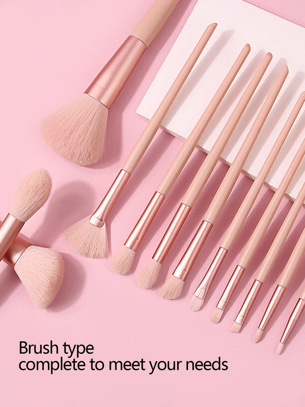 13pc Nylon Wool Brush Set - Beauty Bae