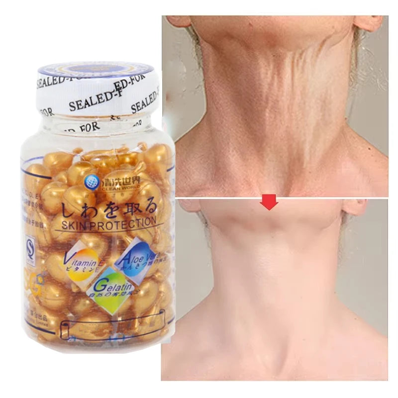 Vitamin E Face Serum 70g bottle labeled eelhoe clear liquid pump cap lists arbutin and kojic acid derivatives