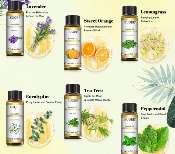 Lavender Eucalyptus 6pc Oils