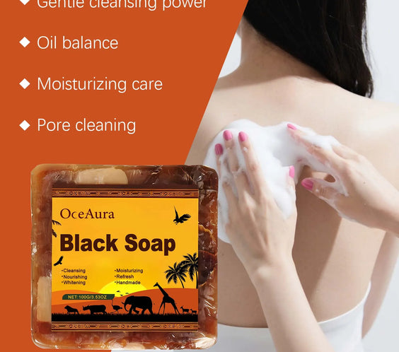 Black Soap Cocoa Butter 100g