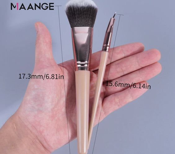 20pc Synthetic Makeup Brushes