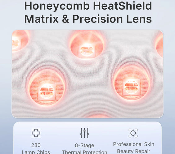 NIR Red Light Facial Mask