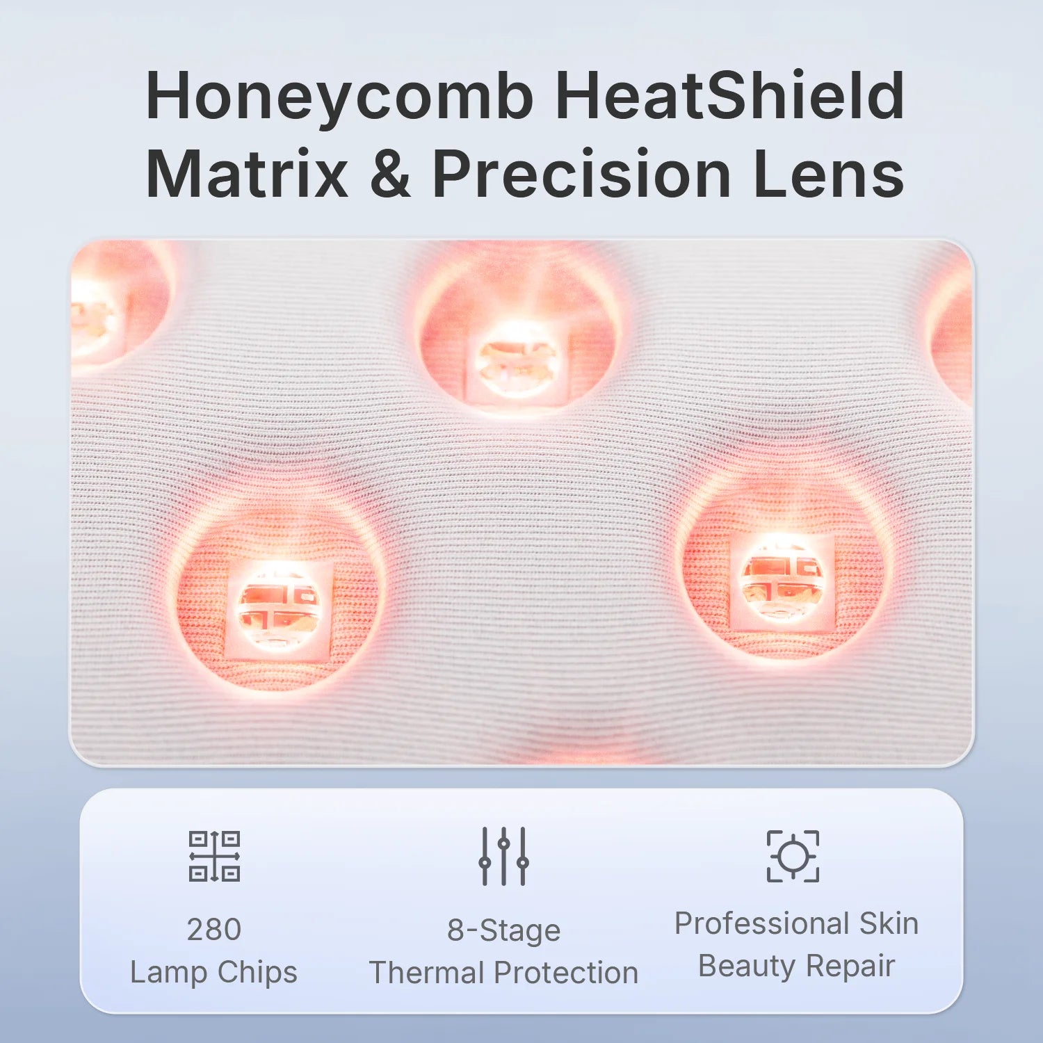 NIR Red Light Facial Mask