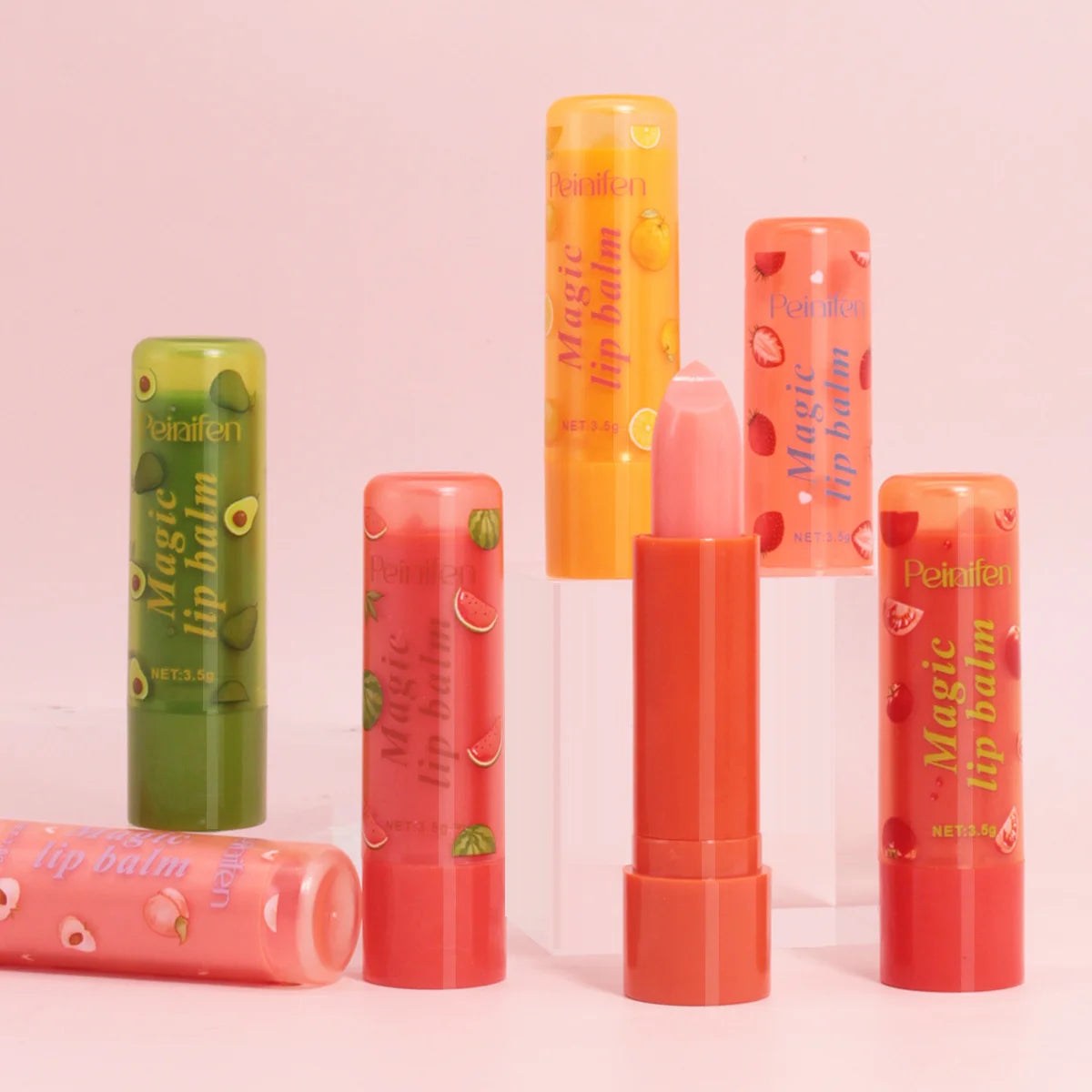 Hydrating Fruit Lip Balm Set