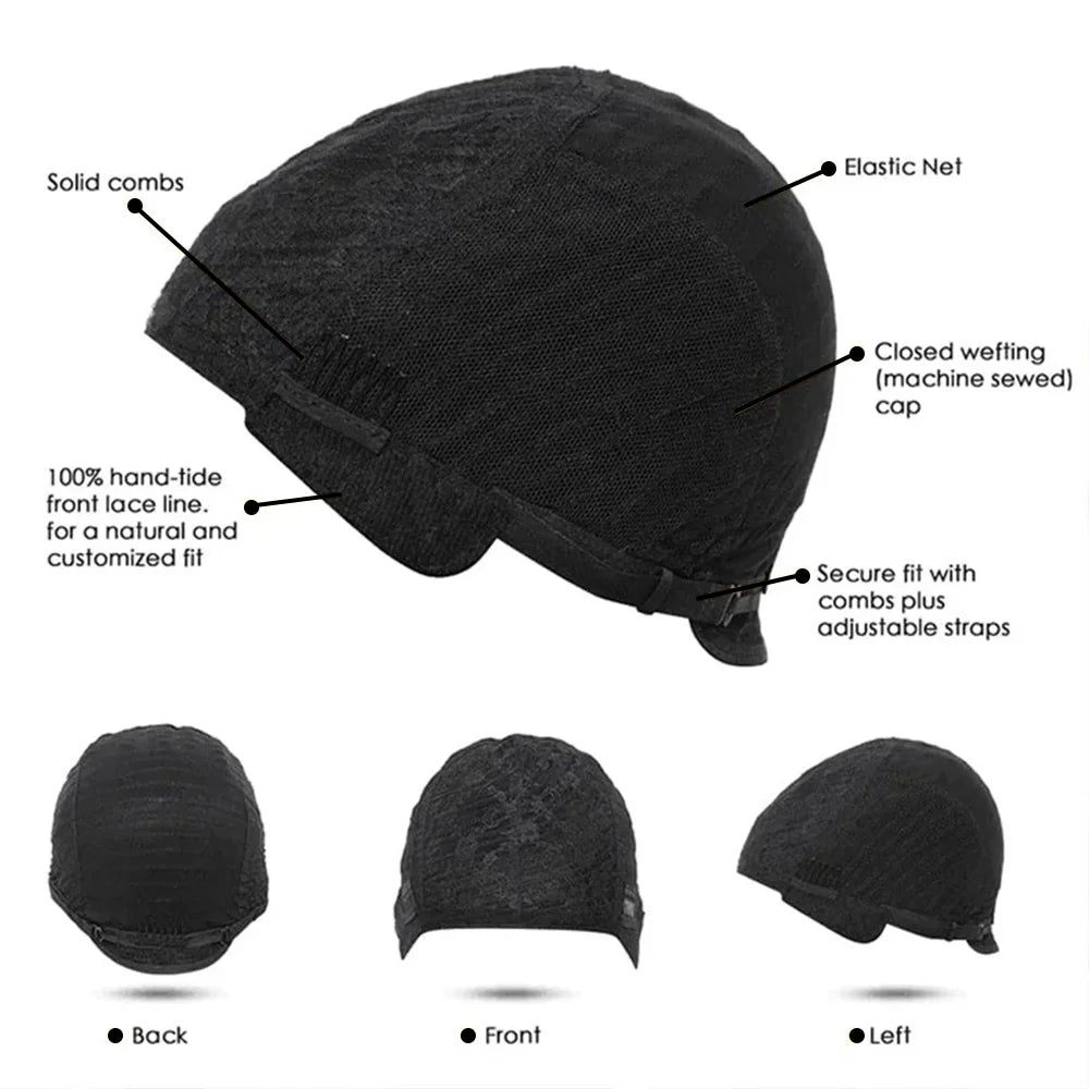 Short Virgin Brazilian Human Hair Wig Pixie Cut Straight For Black Women With Bangs Glueless Machine Made by Beauty Bae