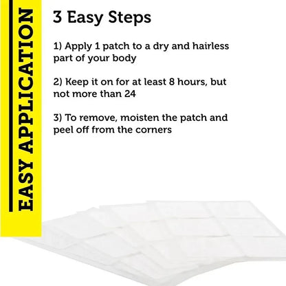 Taurine Transdermal Patches For Focus Memory And Muscle Strength 30 Patches One Month Supply Nutritional Supplement by Beauty Bae