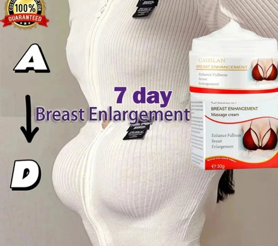 Natural Breast Lift Cream 30ml tube herbal formula labeled CPNP 2019267090 Made in Mainland China