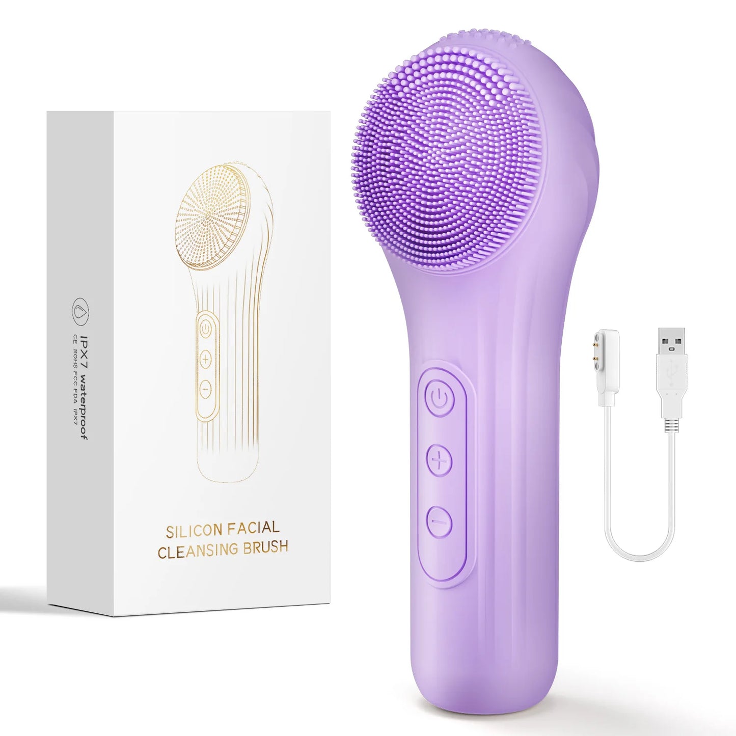 Sonic Silicone Face Brush - Beauty Bae