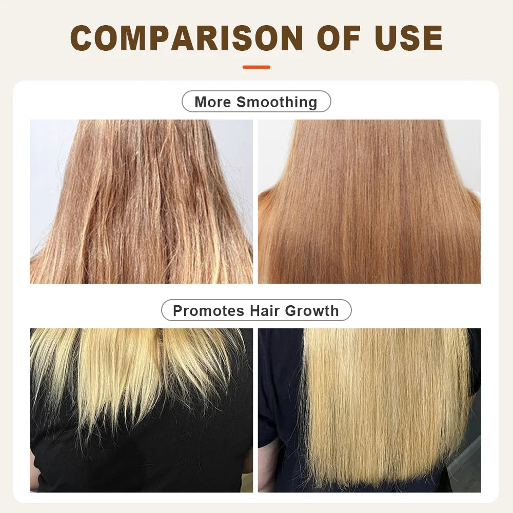 Purc Hair Growth Shampoo And Conditioner Set For All Hair Types 600 Ml Ginger Infused Nourish Repair And Smooth by Beauty Bae