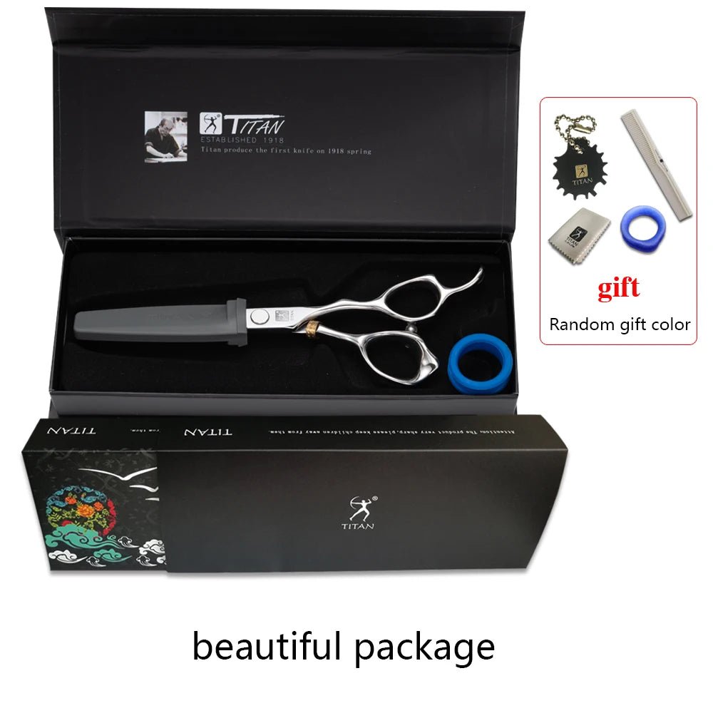 Titan 6in 440C Barber Scissors - Beauty Bae