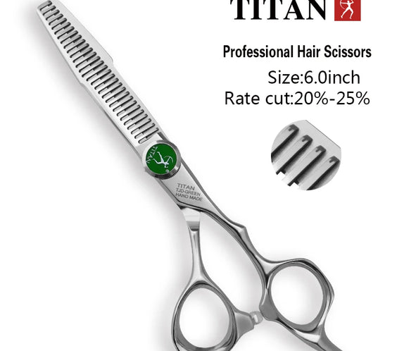 Titan 6in 440C Barber Scissors