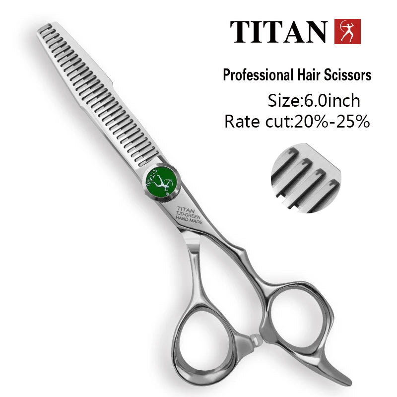 Titan 6in 440C Barber Scissors