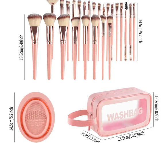 46-Piece Wool Nylon Brush Kit