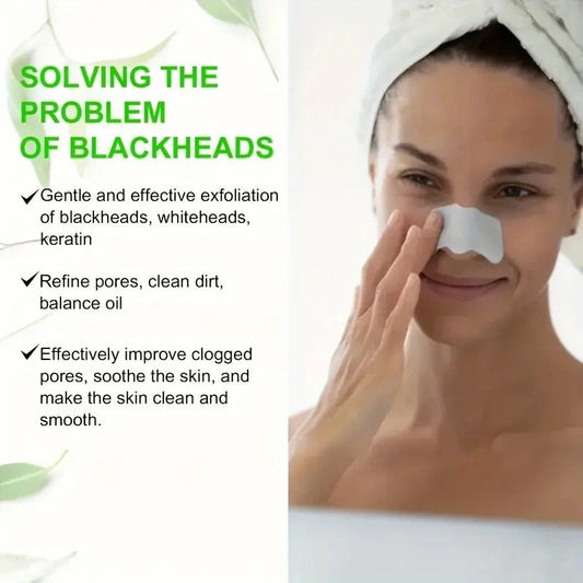 Pore Cleansing Nose Strips	Instant Blackhead Remover & Pore Unclogger.