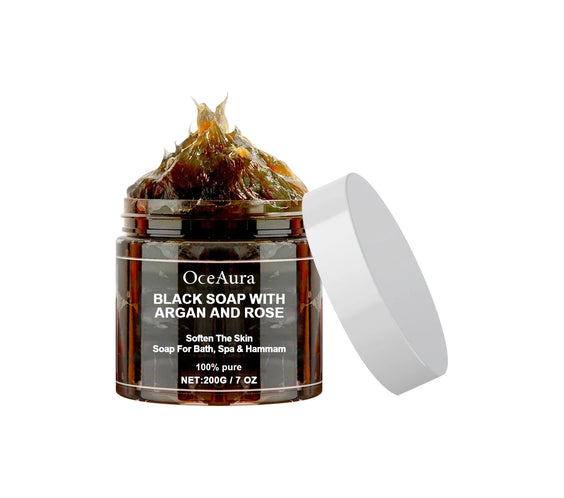 Black Beldi Soap 200g Argan