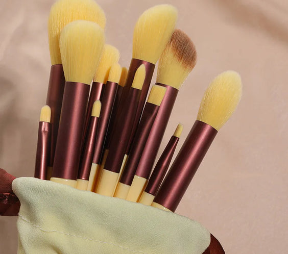 13pc Synthetic Makeup Brushes