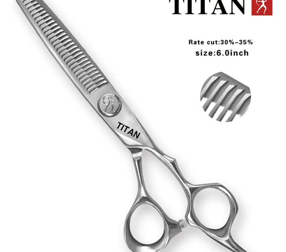 Titan 6in 440C Barber Scissors