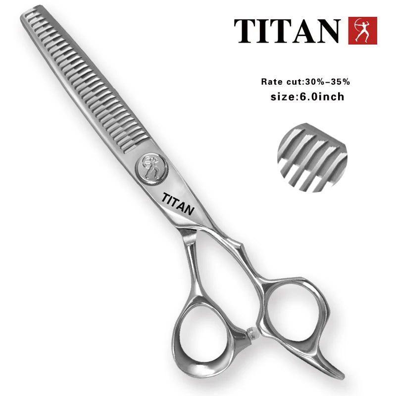 Titan 6in 440C Barber Scissors