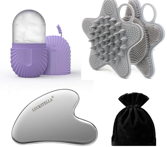 Stainless Steel Gua Sha Set