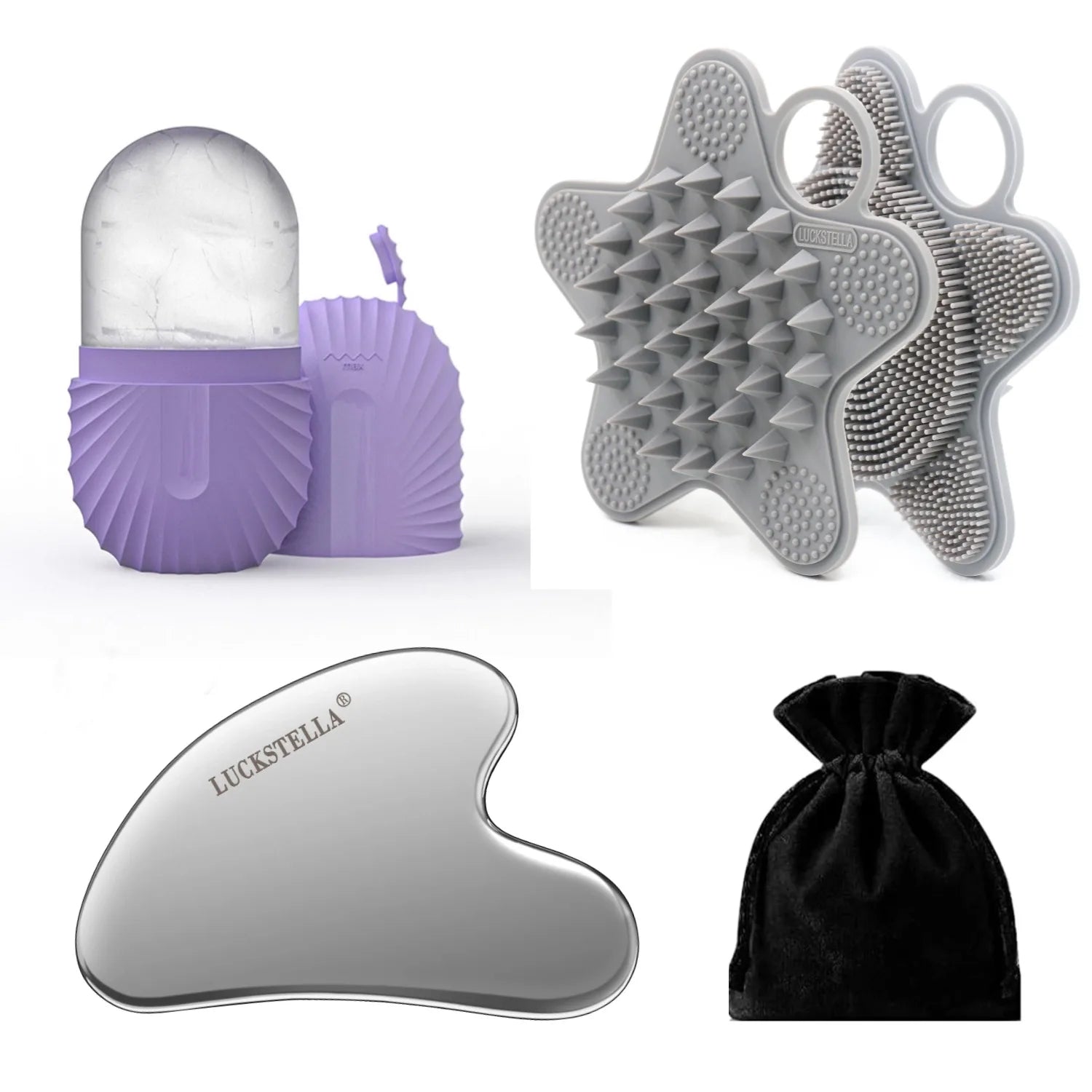 Stainless Steel Gua Sha Set