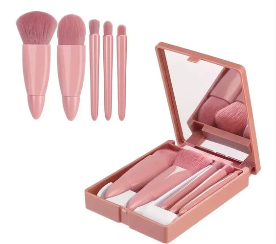 Mini Travel Brush Set ABS Case