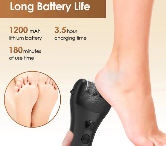 Silky Feet Pedicure Tool – Luxury Callus Remover & Spa-Grade Foot Care for Silky Smooth Skin.