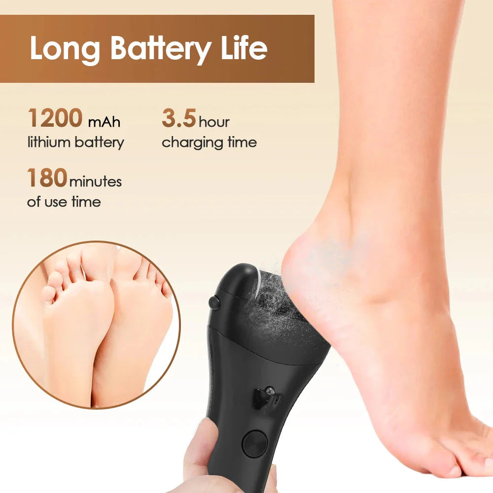 Silky Feet Pedicure Tool – Luxury Callus Remover & Spa-Grade Foot Care for Silky Smooth Skin.