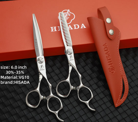 9CR13 Hair Scissors 6-7 in
