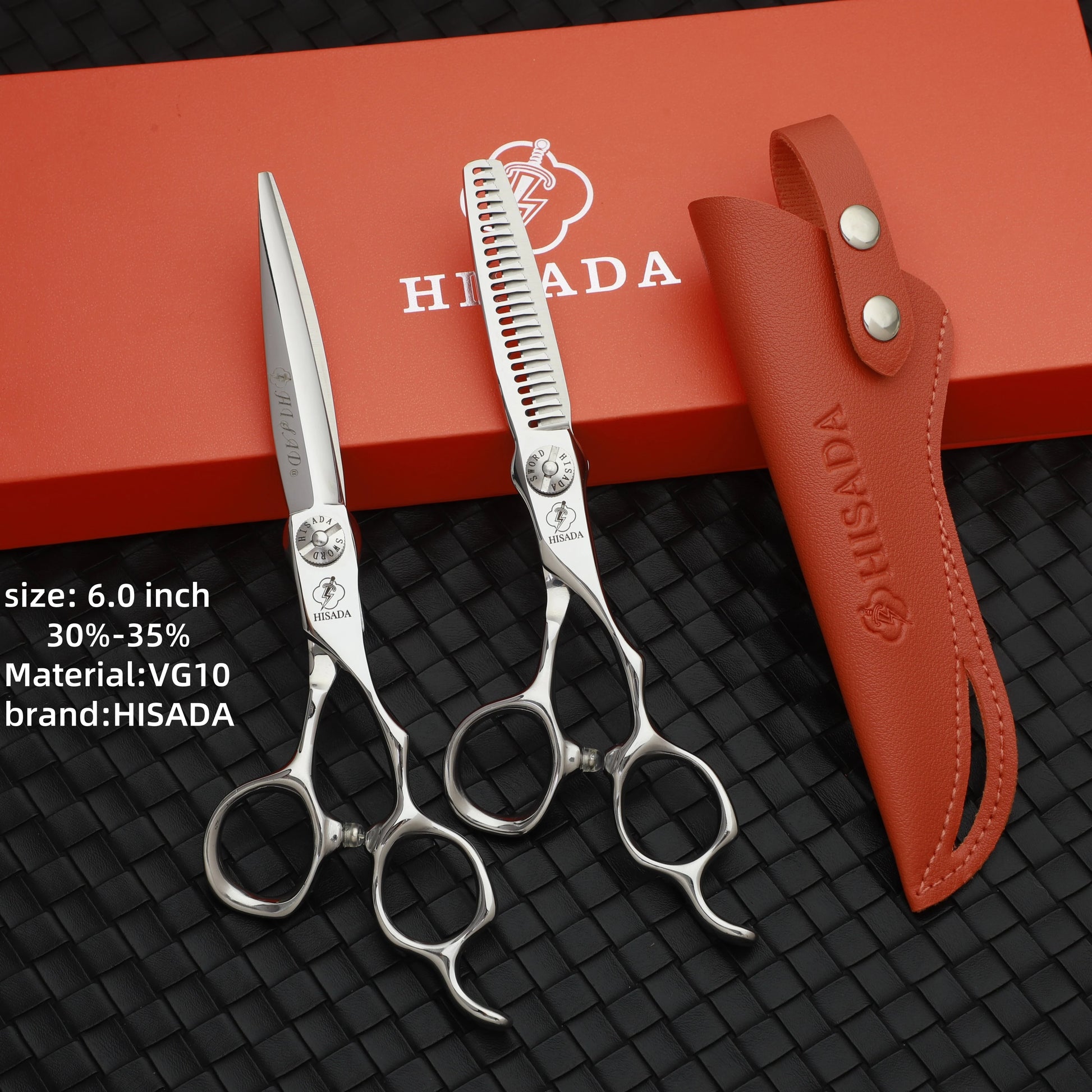 9CR13 Hair Scissors 6-7 in