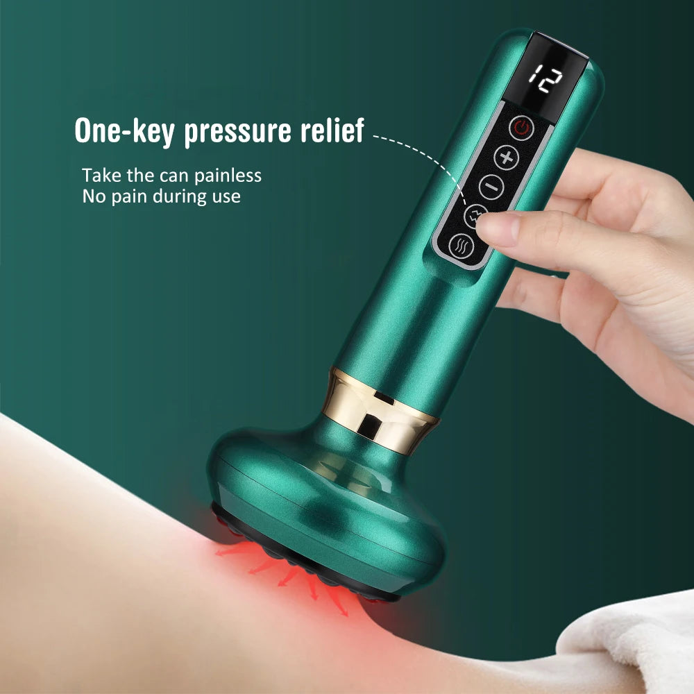 Cordless Cupping Massager 6/12 - Beauty Bae