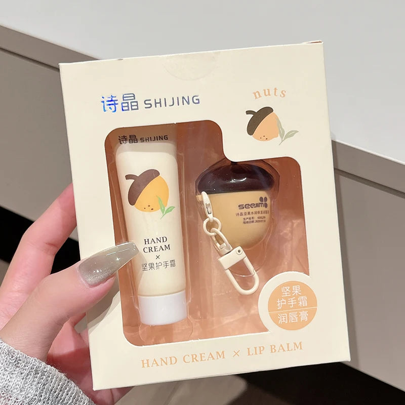 Peach Strawberry Nut Lip Balm - Beauty Bae